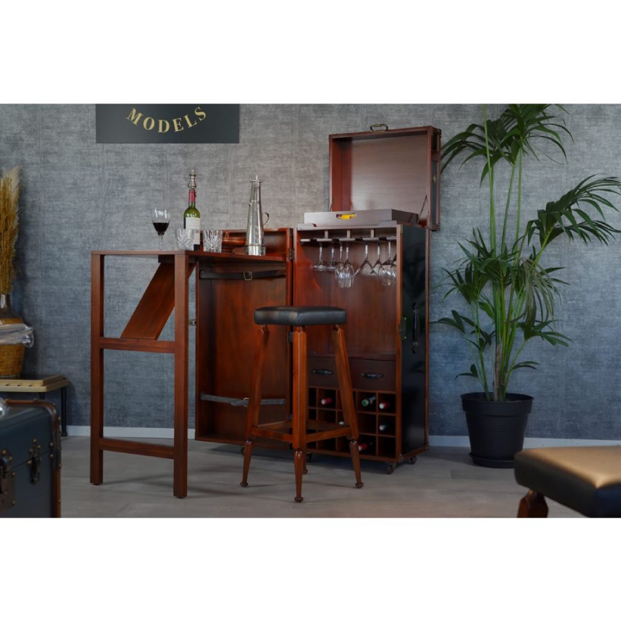 Authentic Models Grand Club Whiskey Cabinet