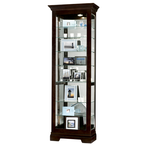 Howard Miller Saloman Curio Cabinet 680412 | Home Bars USA